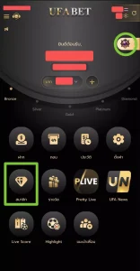 หน้าแรก CRM ที่บอกว่าเมนูนี้คือ เมนูรางวัล
