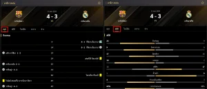 ฟีเจอร์ บอกข้อสรุป และสถิติ