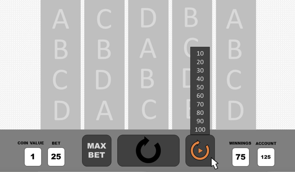 Auto Spin หรือระบบหมุนอัตโนมัติในเกมสล็อต