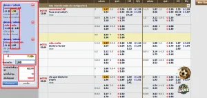 รูปภาพนี้เกี่ยวกับบอลสเต็ปที่เดิมพัน และการคำนวณ การลงทุน