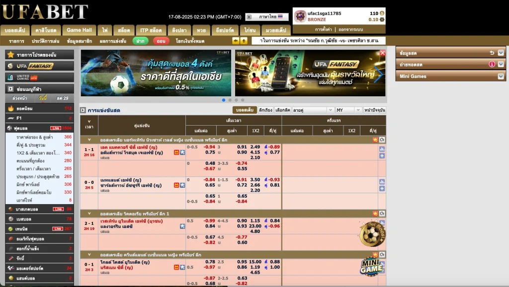 เว็บเดิมพัน UFABET