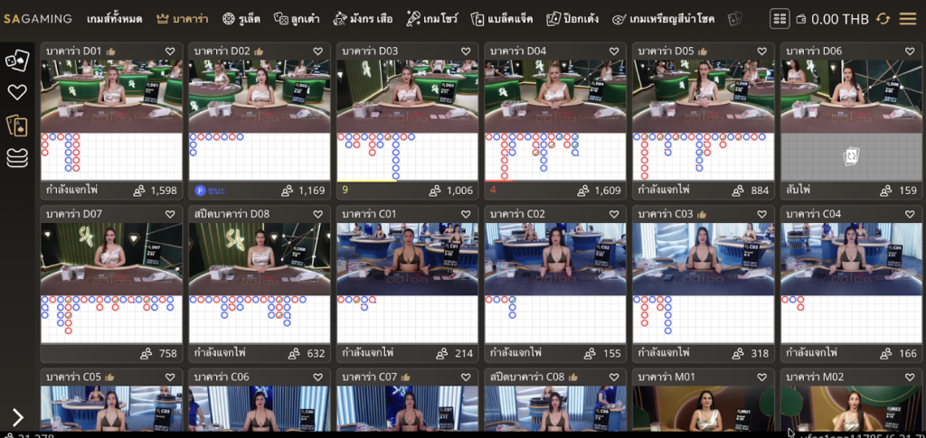 ค่ายเกม SA Gaming ใน UFABET