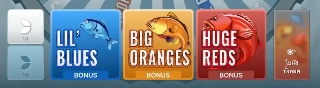 การเลือกเดิมพันแบบต่างๆ